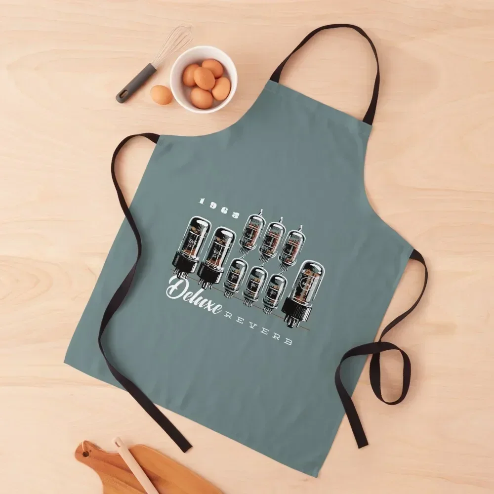 Фартук с вакуумными трубками Deluxe Reverb 1968 женский кухонный фартук для мужчин и