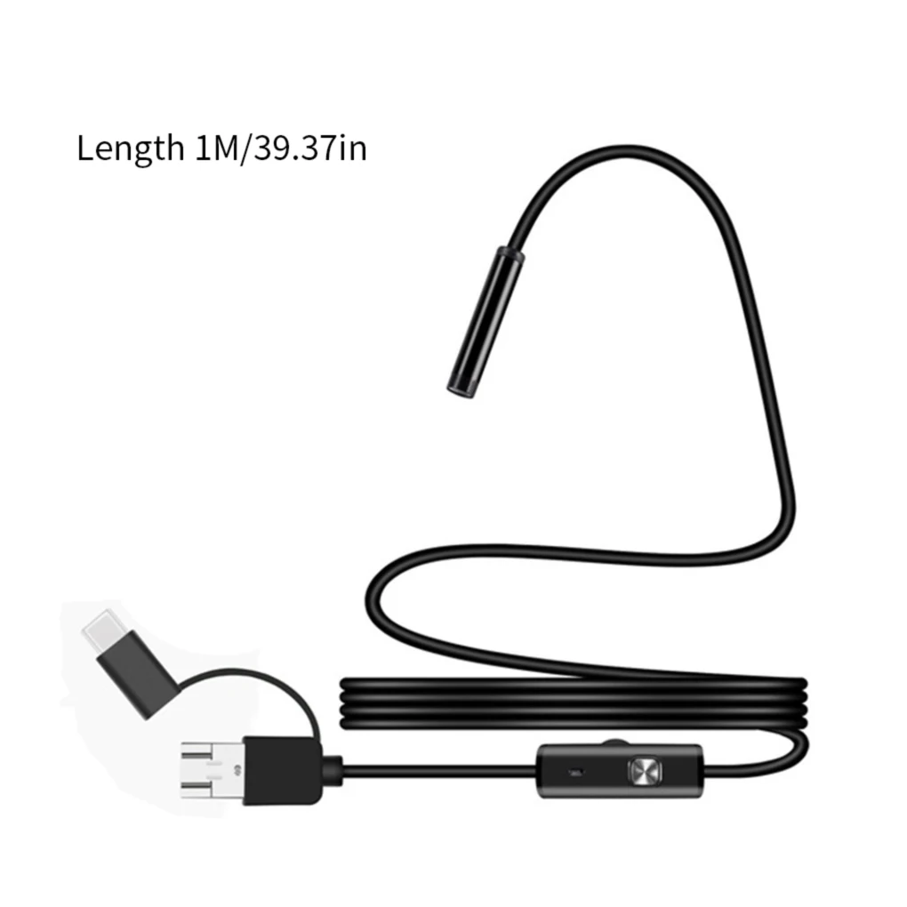 

HD Endoscope Mobile Phone Inspection Camera Vent Pipe Engine USB Inspection Endoscope 5m