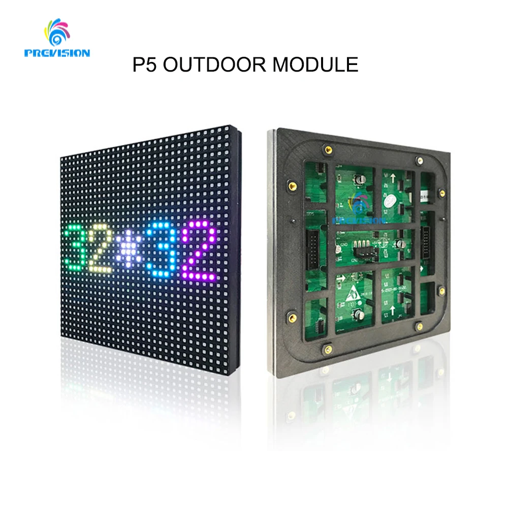 Дешевая Светодиодная панель RGBModule 160*160 мм P5 наружный полноцветный светодиодный