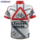 HIRBGOD внутри унисекс для мужчин с коротким рукавом Велоспорт Джерси велосипедная одежда забавные Maillot одежда богемный комплект, Roupa Ciclismo мультфильм, TYZ151-02