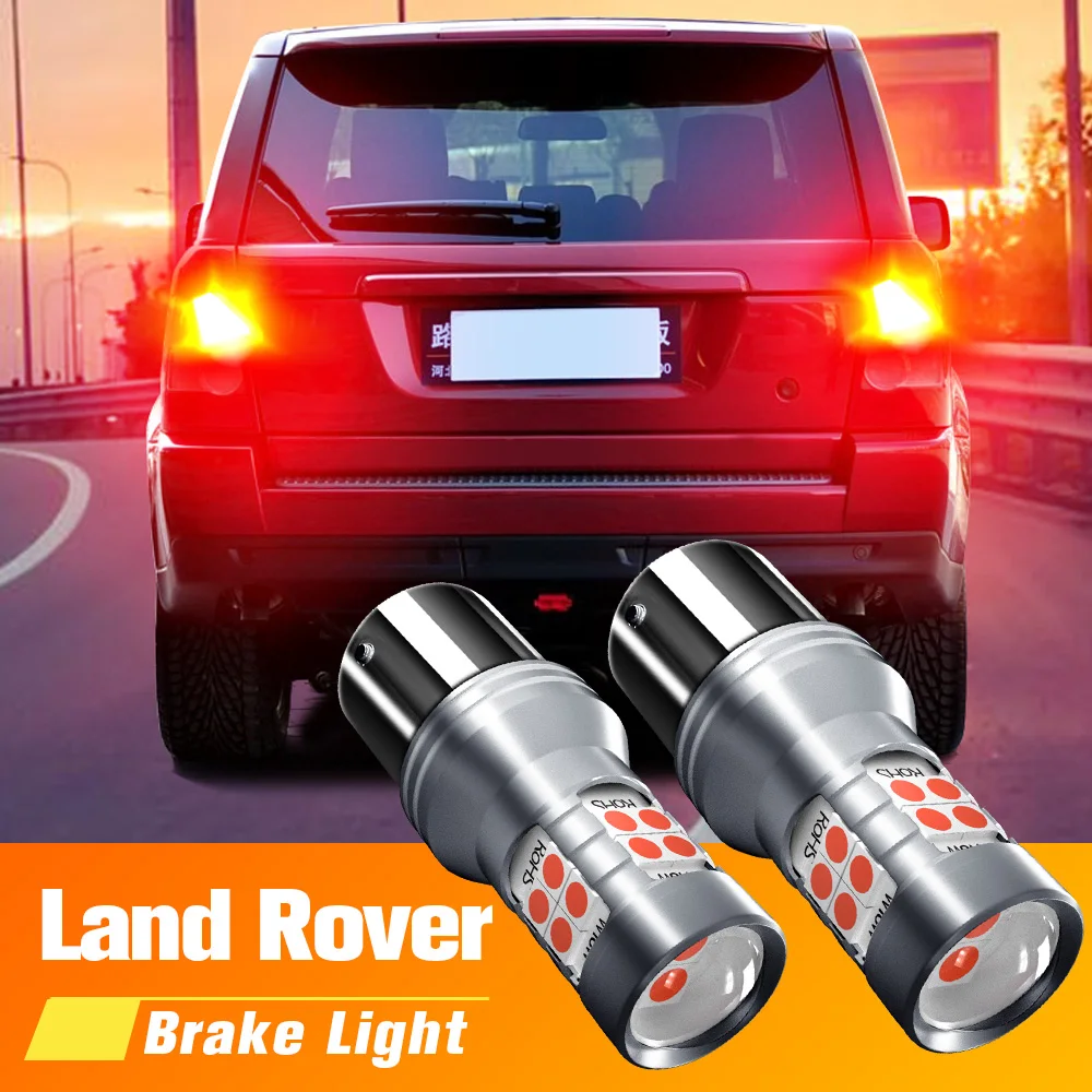 2x Светодиодная лампа стоп-сигнала P21/5W BAY15D для Land Rover Defender Pick Up Platform Discovery 2 3 Freelander