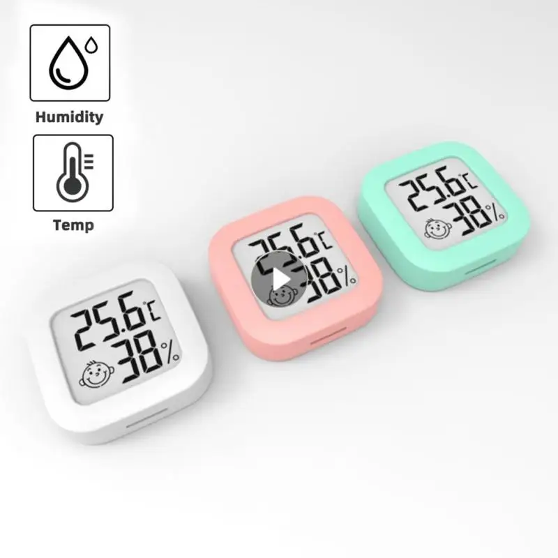 

Электронный мини-гигрометр с ЖК-дисплеем