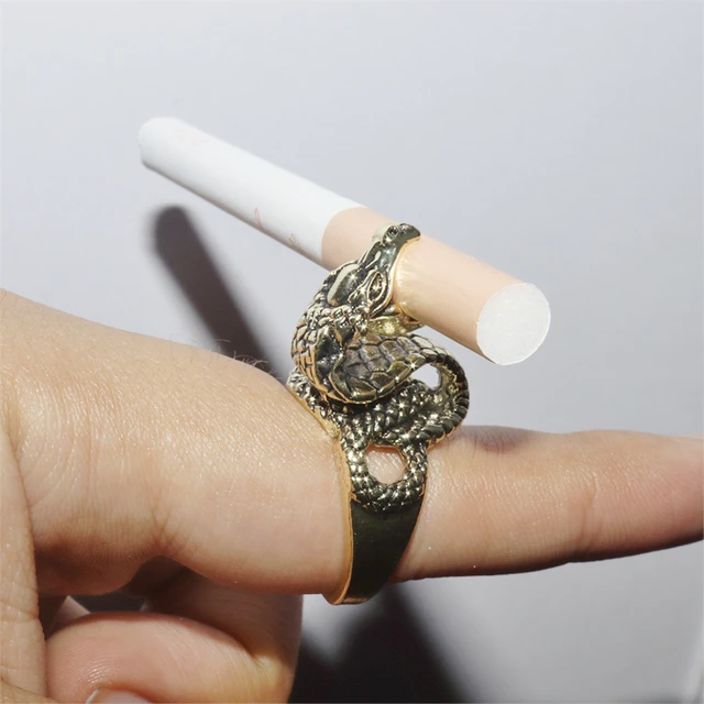 Metal Cigarette Hand Holder Vintage Finger Ring For Women Men Adjustable  Slim Cigarettes Clip Smoking Holder Smoking Accessories Color: Style 5 |  Uquid shopping cart: Online shopping with crypto currencies