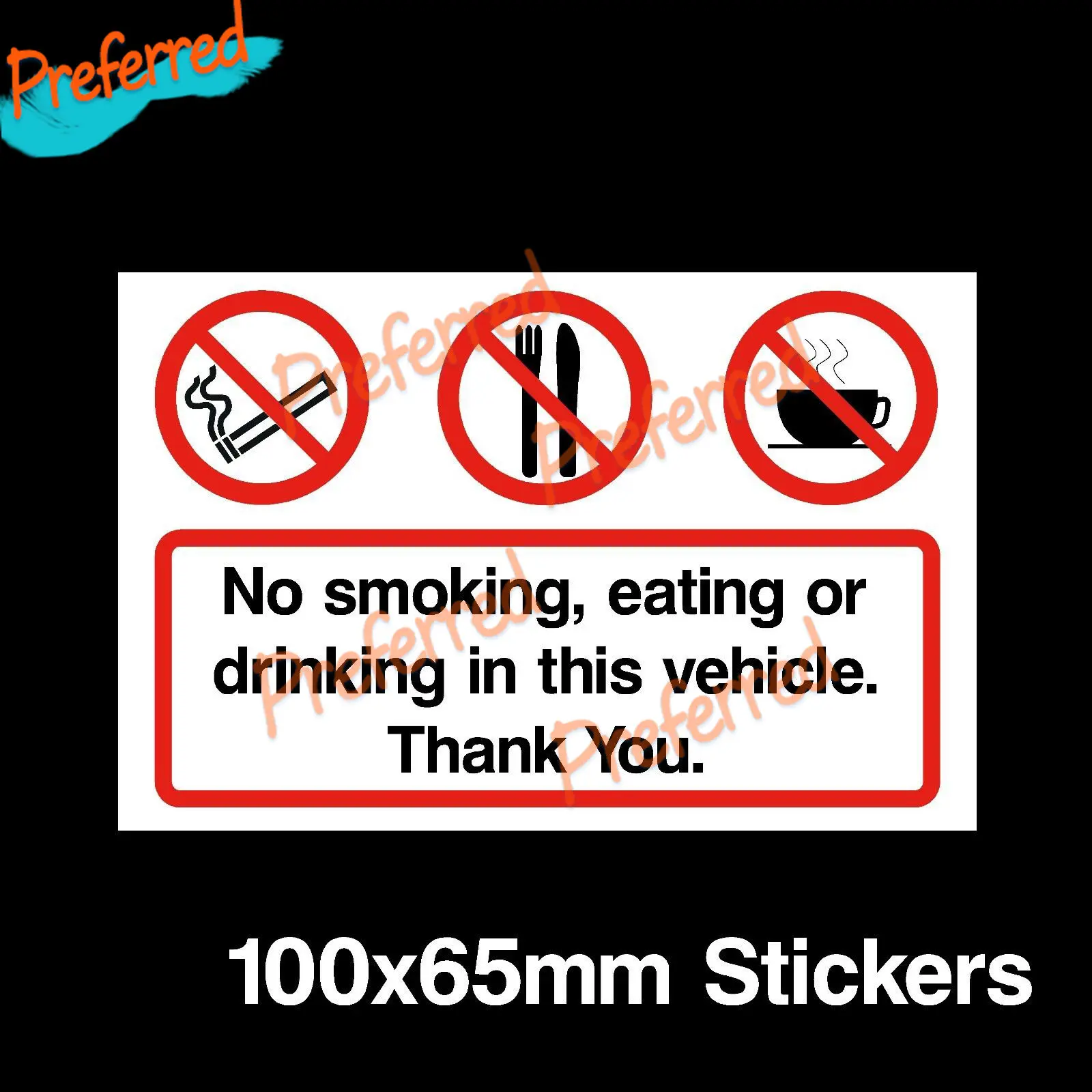

Наклейки для салона автомобиля с диетикой «не курить», бампер для такси, автомобиля, окна, гоночные мотоциклетные шлемы, виниловые наклейки для багажника, кемпинга, ноутбука
