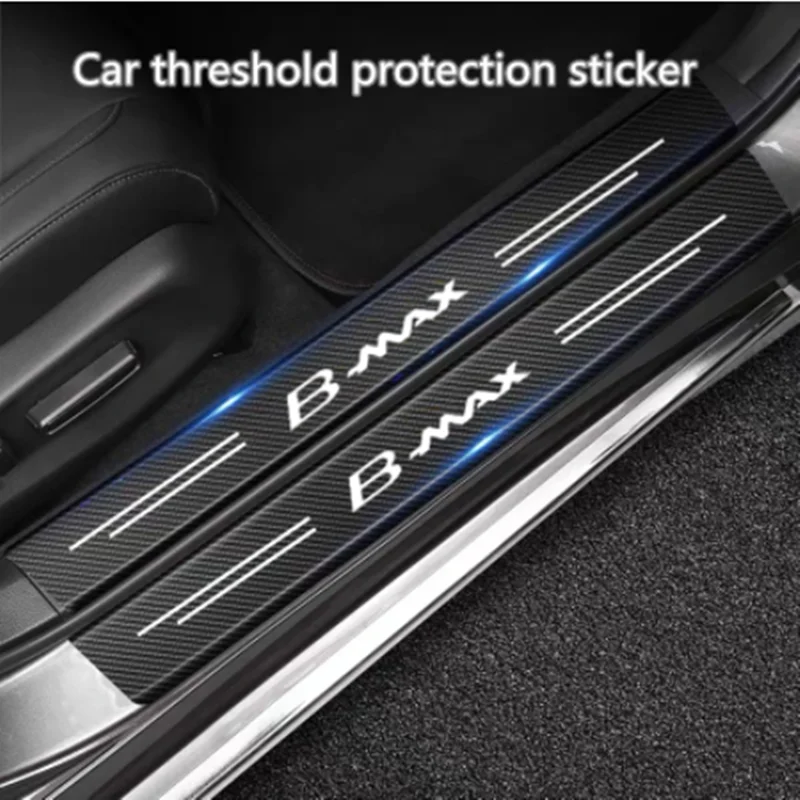 

Автомобильный протектор порога из углеродного волокна для Ford BMAX B MAX аксессуары
