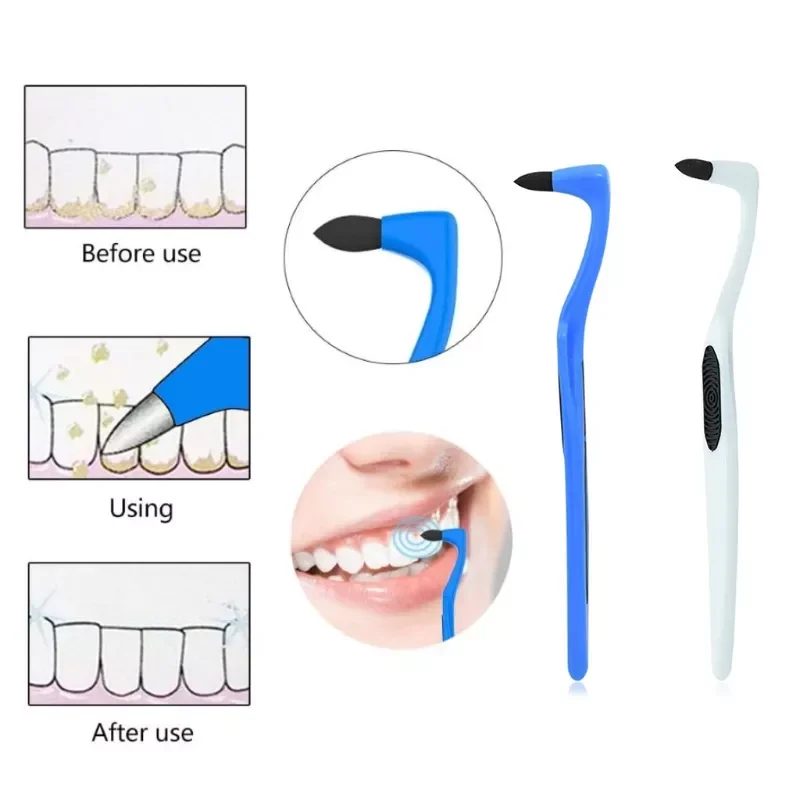 

Orthodontic Toothbrush Tooth Stain Eraser Sponge Remove Tartar/Tea/ Smoke Stains Oral Care Interdental brush Teeth Whitening