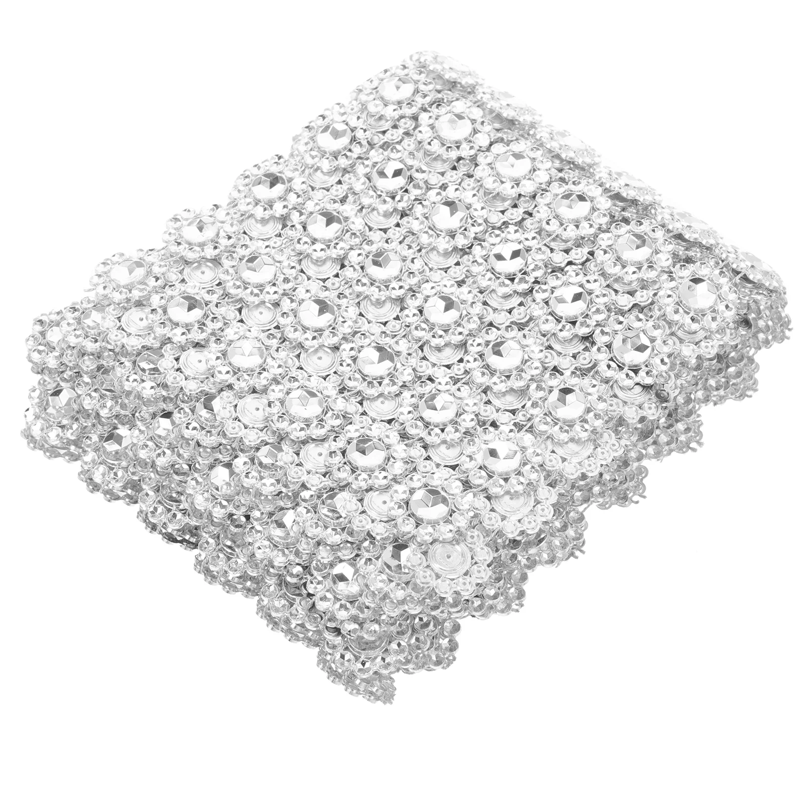 Блестящая лента из бисера подсолнух ряд бриллиантов для букета нежная отделка