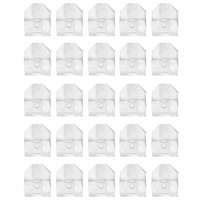 

Пылесборник для Xiaomi ROIDMI EVE Plus, мешок для хранения мусора робота, сменные детали для пылесоса, 25 шт.