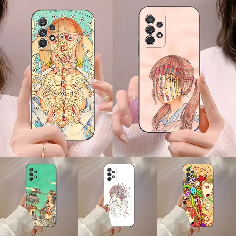 

Shintaro Kago Art Phone Case For Samsung Galaxy Note10 20 8 9 Pro Plus Ultra M20 M31 M40 M10 J7 J6 Prime Trendy Shell