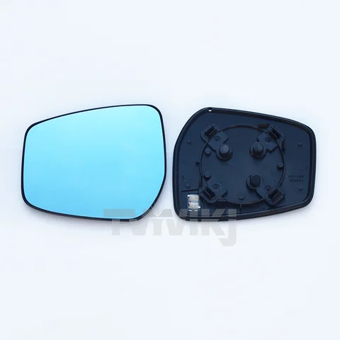 Боковое зеркало заднего вида 1 пара, 2 шт., синие стеклянные линзы для Nissan Sunny Kicks 2020-2023, широкоугольные антибликовые боковые зеркала для автомобиля