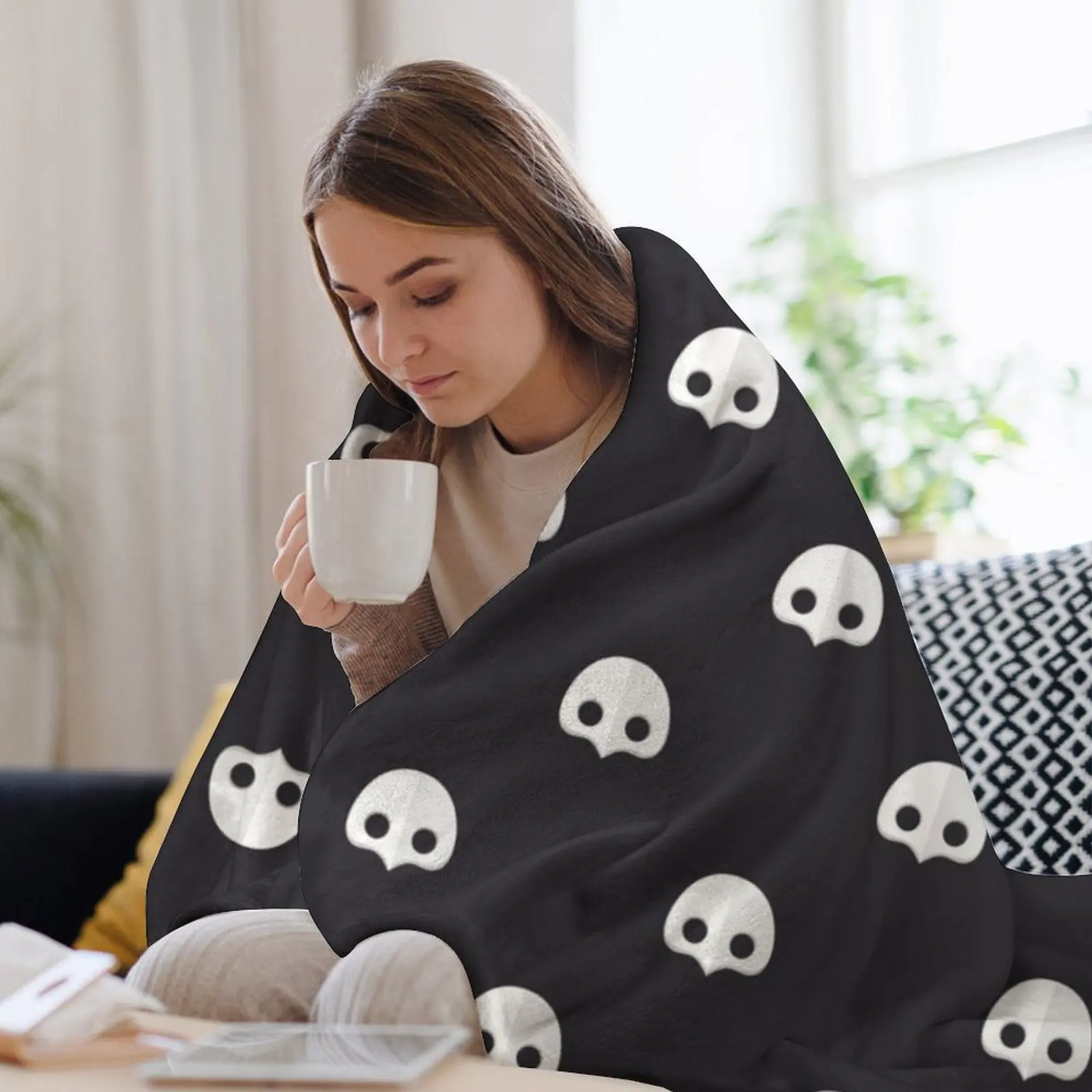 Одеяло Amaurotine в горошек Роскошные одеяла и пледы Одеяла