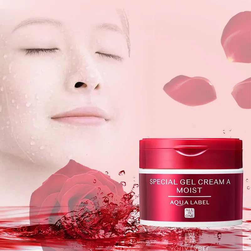 

Оригинальный японский специальный гель Shiseido Red Aqua с ярлыком, крем «Все в одном», влажная маска для лица 90 г, средство для ухода за лицом, лосьон с тонером