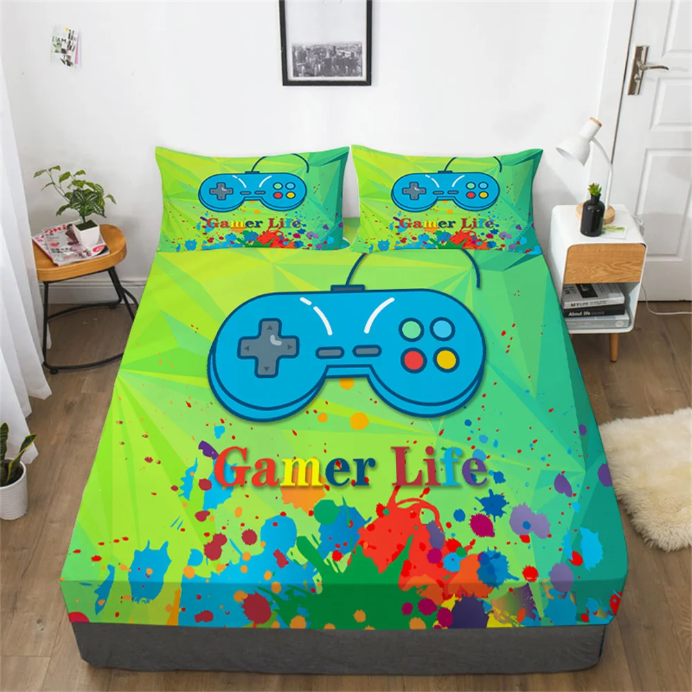 

Game 3D Comforter Bedding Set Queen Bed Sheet Sets Boys Girls Home Textiles High End Fitted Sheets Suit Quilt Duvet Covers