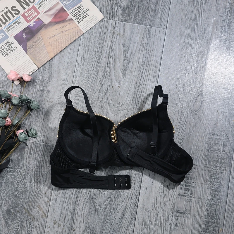 Женский Готический бюстгальтер с эффектом пуш-ап