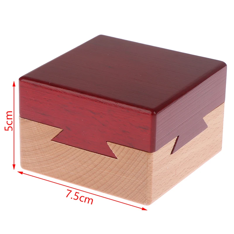 IQ Mind Puzzle Box Деревянная Волшебная Коробка Креативные Развивающие Игрушки Для