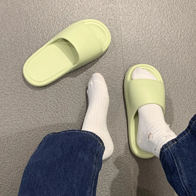 Summer slippers Women's flat shoes EVA  Beach Sandals Slide Soft Sole Indoor Women's Shoes [DHS2336]