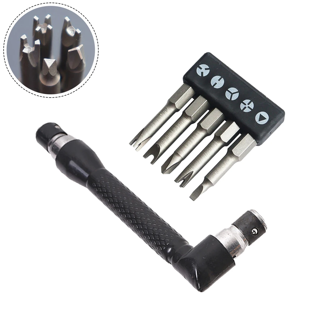 

90 Degree Wrench 50mm Special-shaped Screwdriver Set U-shaped Y-Type Triangle Three /four Points Screwdriver Bit Tool