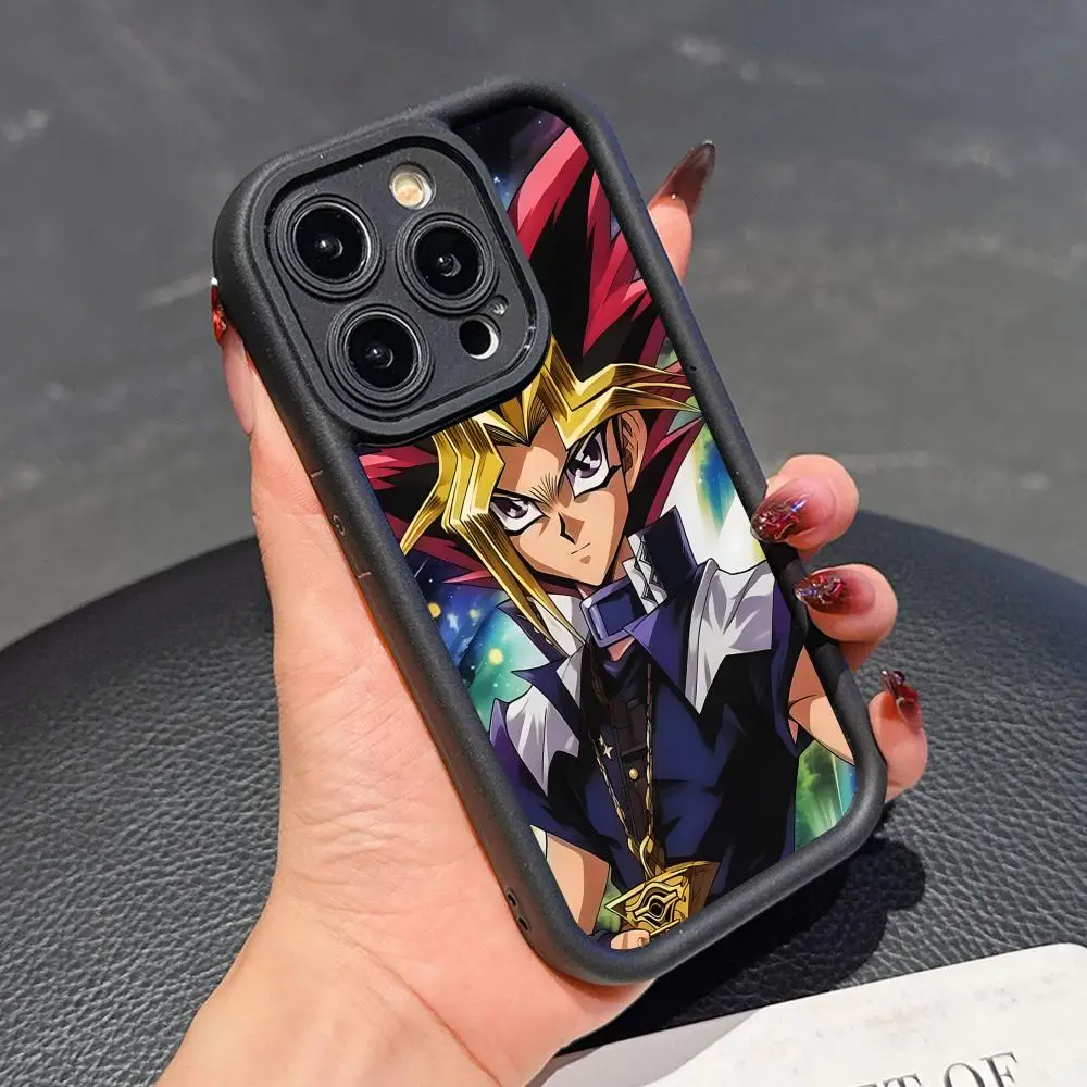 Чехол для телефона Yugioh Yami Yugi для iPhone 17 16 15 14 13 12 11 Air Pro Max Plus, черный, мягкий, из ТПУ, противоударный (art.: 3920da2ae3240) - 3920da2ae3240