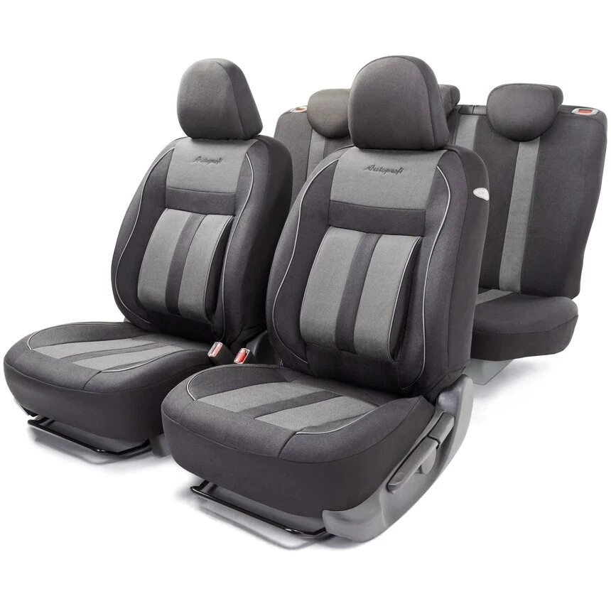 Чехлы на сиденья авто CUSHION COMFORT эко-хлопок 3D 15 предметов AIRBAG