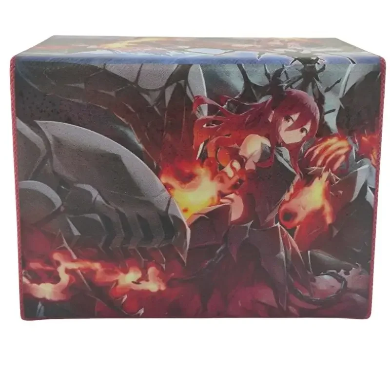 Yu-Gi-Oh Card Box Promethean Princess Bestower of Flames Tcg Diy Портативная коллекция Коробка для хранения