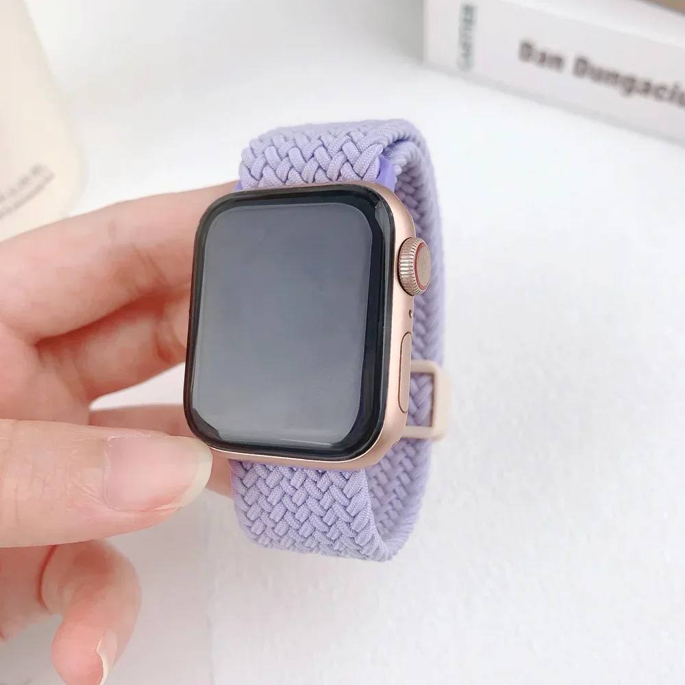 Плетеный нейлоновый ремешок для Apple Watch