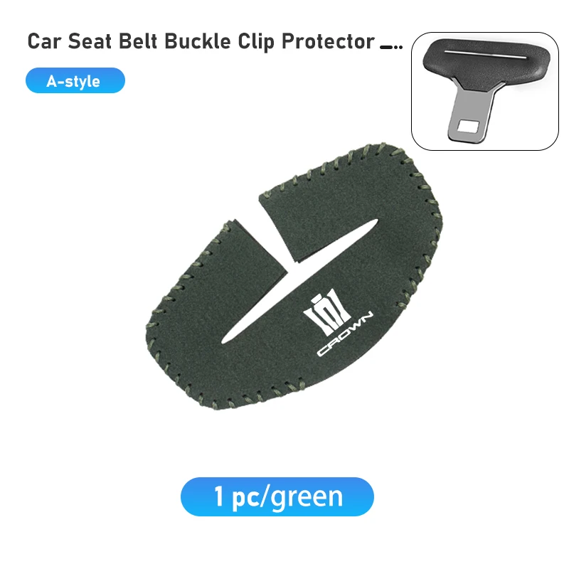 

Замшевая пряжка автомобильного ремня безопасности Toyota, защитный зажим от царапин, чехол Crown S170 Athlete 1999 2000 2001 2002 2003 2004 2005