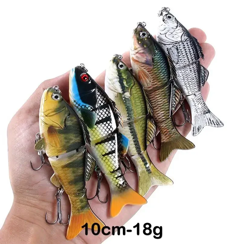 

Реалистичная приманка для рыбной ловли, 10 см, 18 г, 3 сегмента