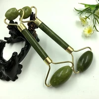 natural jade roller real stone double head roller facial massager face thin massage relaxation skin care tool beauty tools