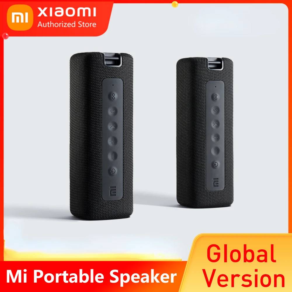 

Xiaomi Portable Speaker Powerful Subwoofer Radio FM Outdoor Connection High Quality Sound IPX7 Waterproof Speaker for Bluetooth