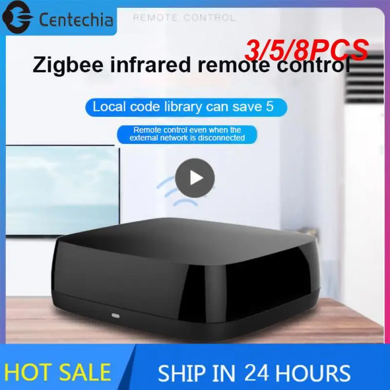 

3/5/8PCS Zigbee Smart Home Ir Remote Control 5v 1a Usb Universal Infrared Control Smart Life For Tv Dvd Aud Ac Tuya
