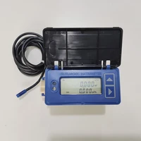 smart ultrasonic watermeter sandwich type liquid meter transducer rs485 modbus small diameter dn15 40mm threaded copper pipe
