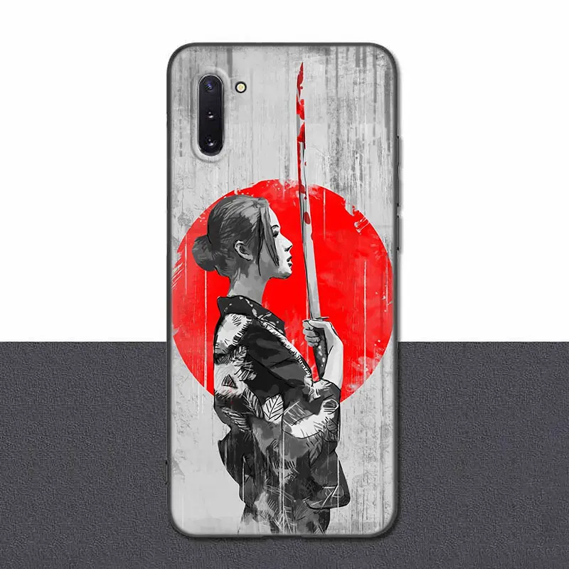 Чехол Art в японском стиле для Samsung Note 10 Lite 20 Ultra M30 M31 S M11 M12 M21 M22 M23 M32 M33 M52 M53 J2 Pro J4 J6 + J8