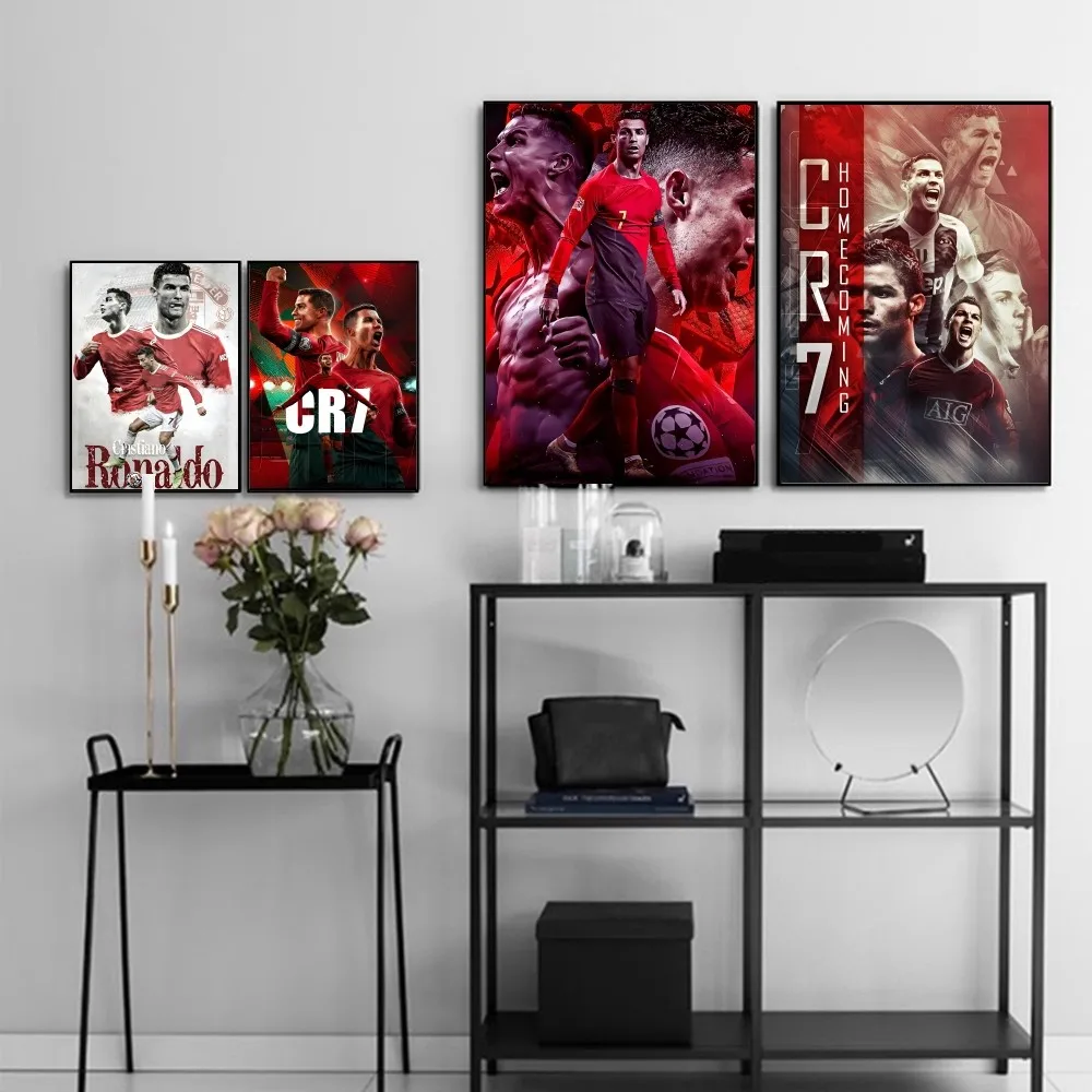 Клейкий постер с-Криштиану р-Роналду CR7 сделай сам винтажный Декор для комнаты