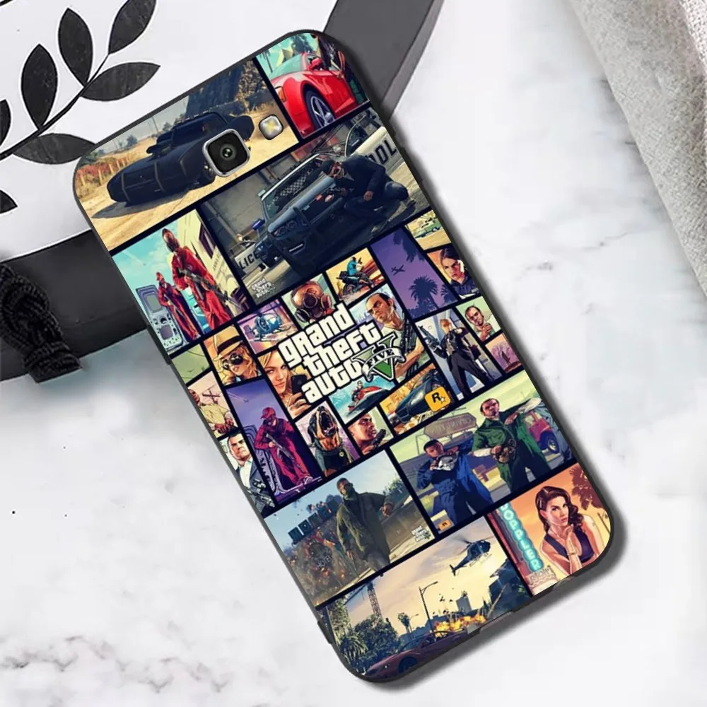 Hot Game GTA V Phone Case For Samsung J 7 Plus 7core J7 Neo J6 Prime J4 J5 Mobile Cover