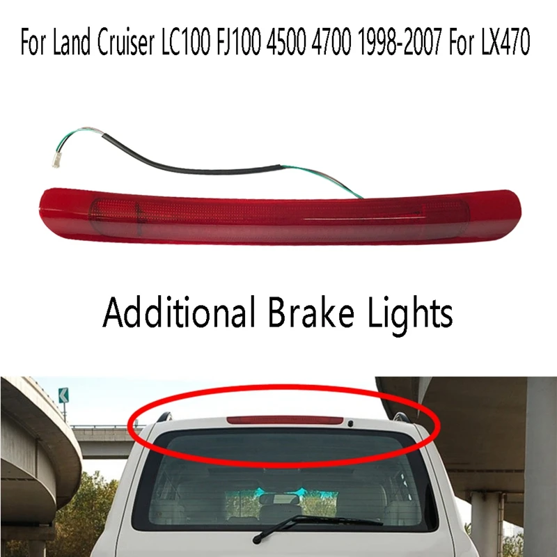 

Дополнительный стоп-сигнал для Land Cruiser LC100, FJ100, 4500, 4700, 1998-2007, LX470, 12 В