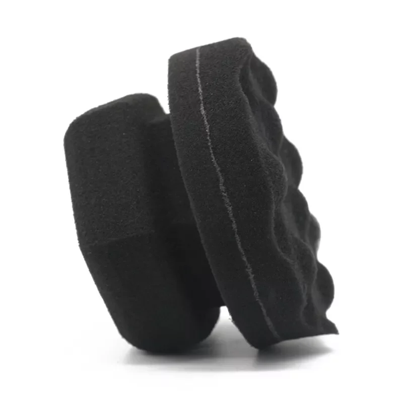 

Car Wax Polishing Sponge Hexagonal Grip Applicator Hand Tire Wax Sponge Car Wash