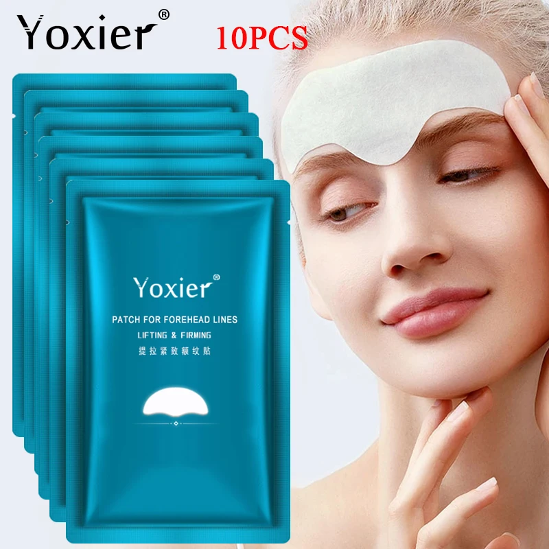 

Forehead Patches Moisturizing Lifting Firming Improve Rough Brighten Anti-Wrinkle Anti-Aging Nourishing Serum Skin Care 10PCS