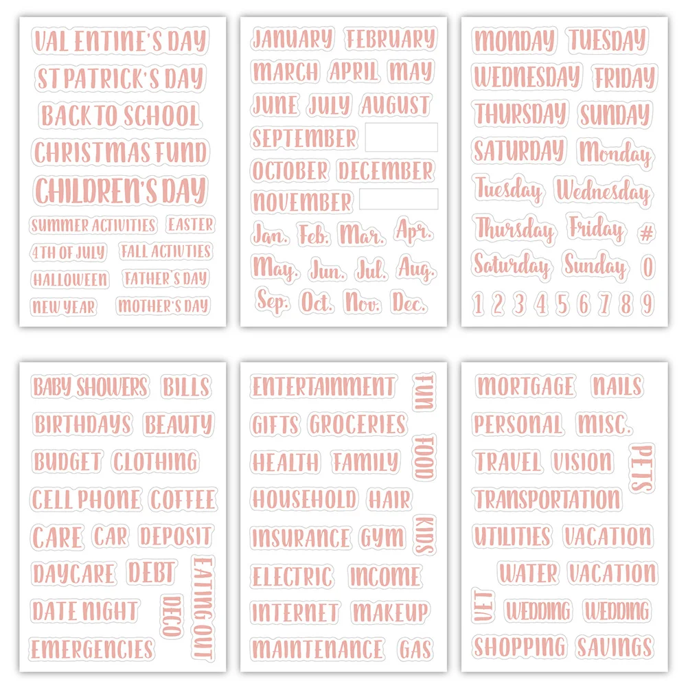 117 шт. денежный конверт из розового золота наклейка-переплет портативная