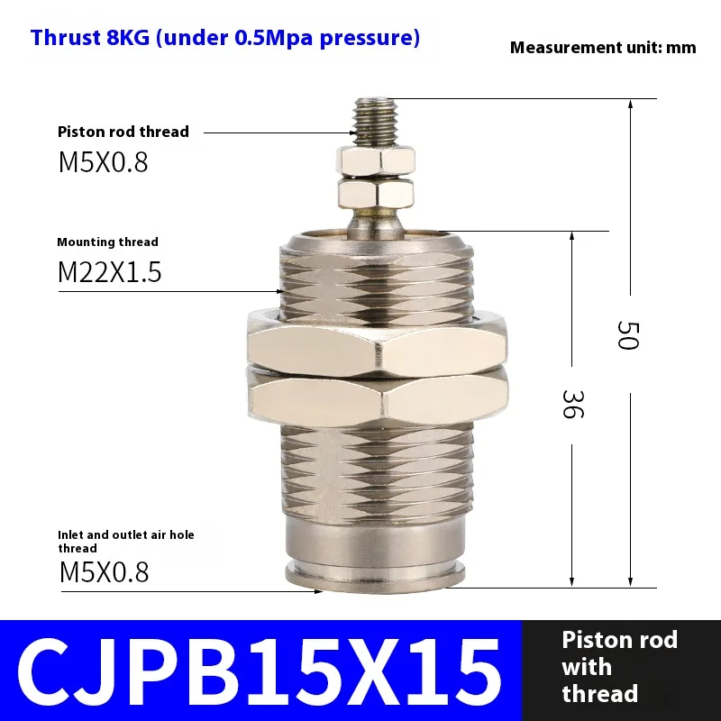 

Пневматический цилиндр LAIZE CJPB 6/10/15