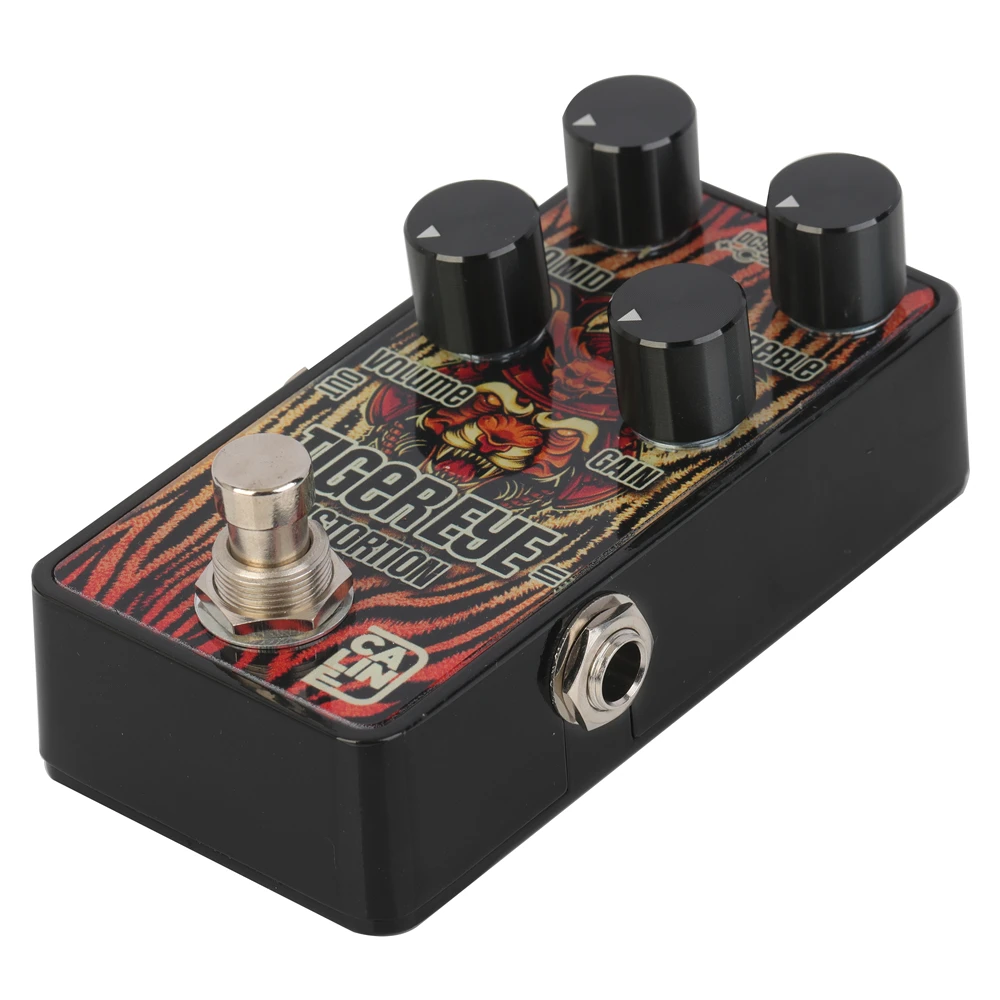 Caline G001 Tiger Eye Distortion Guitar Effect Pedal True Bypass Electric Guitar Parts & Accessories