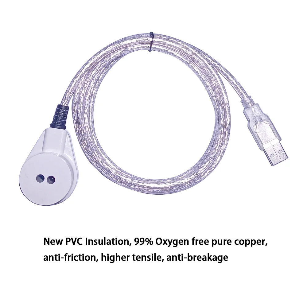 Чип CP2102, USB-оптический интерфейс IRDA, Инфракрасный магнитный Кабель-адаптер для измерения электричества, газа, воды, данных для чтения