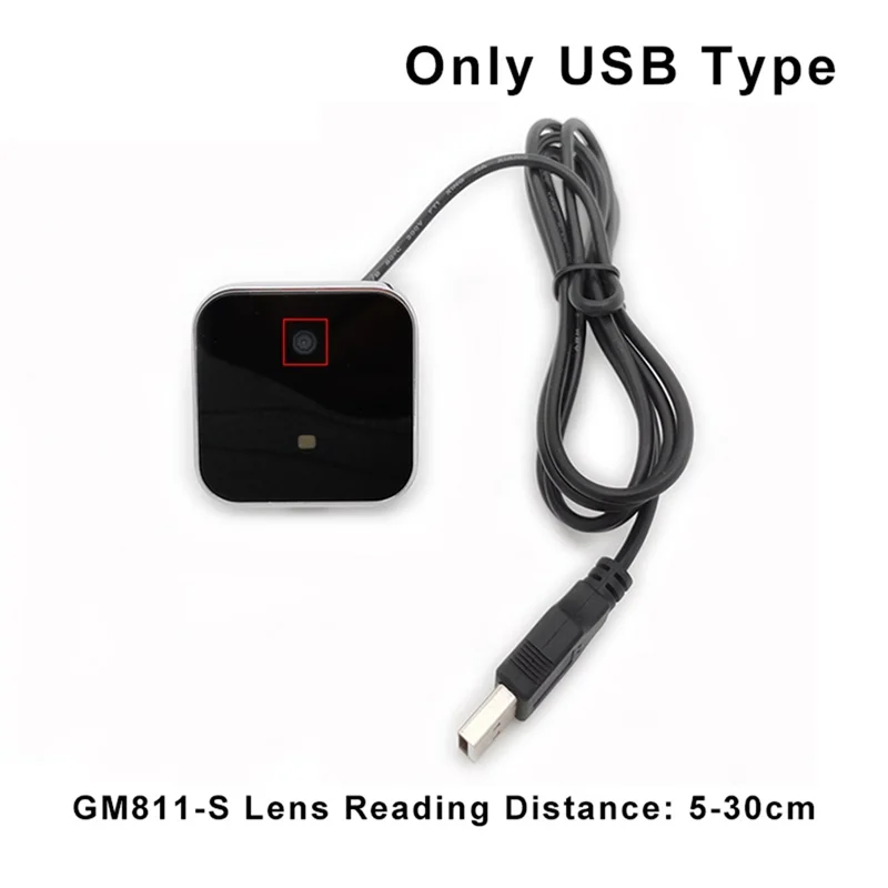 GM811 Серия DC5V Интерфейс USB/UART Сканер Qr-кода Считыватель штрих-кода Поддержка Windows