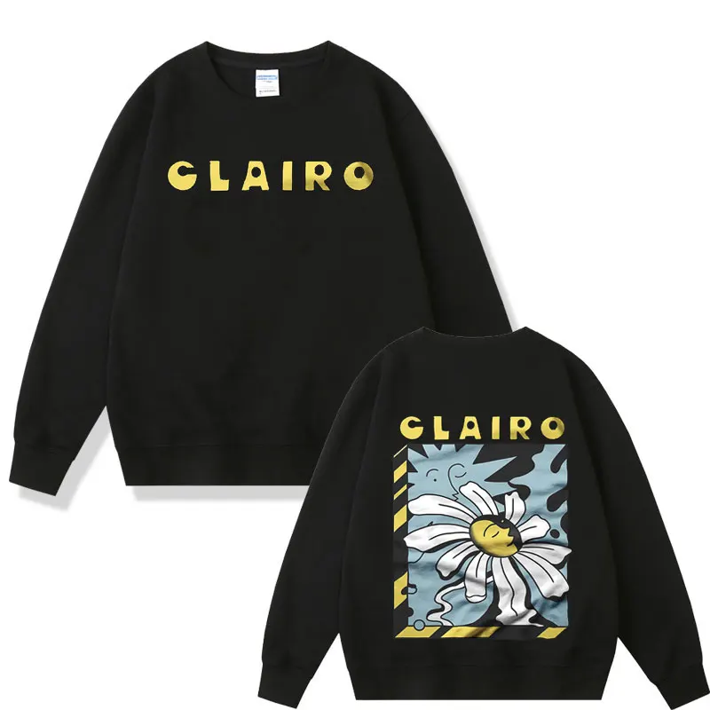 

Clairo Summer Tour Sweatshirt Awesome Clairo Sling Print Tracksuit Clairo Immunity Pullover Men Women Fashion Casual Sweatshirts