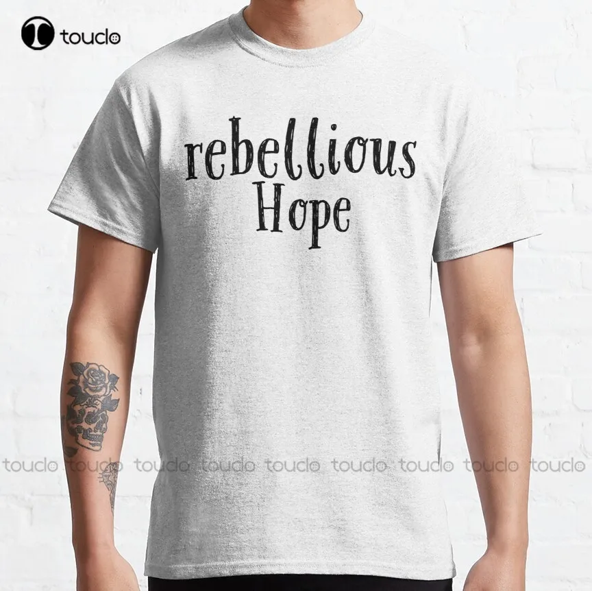 

Футболка мятежника надежды и Bowel Детская Классическая футболка для тренажерного зала сделай свой дизайн под заказ Aldult Подростковая унисекс...