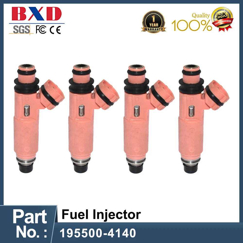 

1/ 6 шт., форсунка топливного инжектора 195500-4140 для Mitsubishi Pajero Sport 6G72 3,0 V6 V73