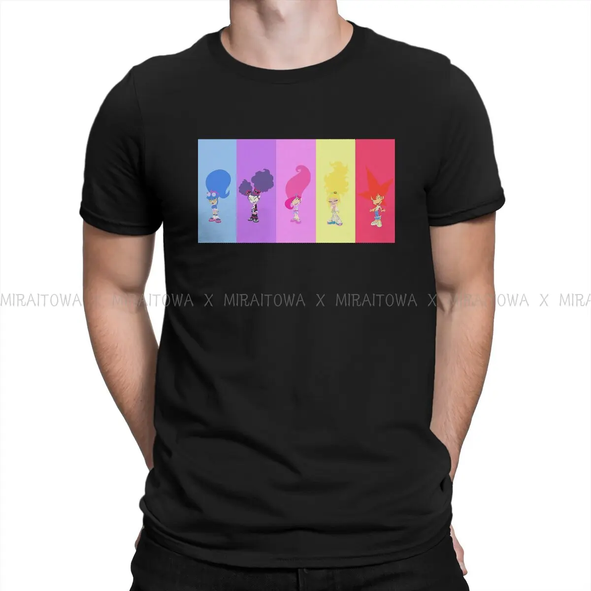 

TROLLZ Graphic TShirt Trolls World Tour Movie Creative Tops Casual T Shirt Male Tee Unique Gift Clothes