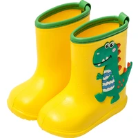 removable plush rain boots toddler waterproof children shoes eva lightweight warm kids water shoes for four seasons