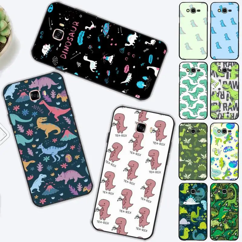 

Dinosaur Phone Case for Samsung J 2 3 4 5 6 7 8 prime plus 2018 2017 2016 core