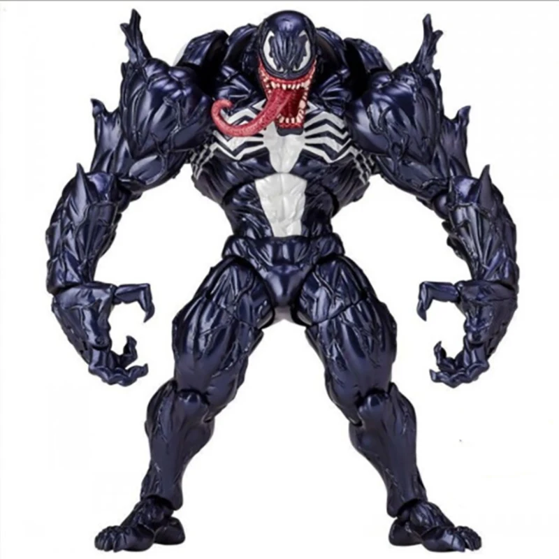 ML Legends Action Figure Toys Venom Cletus Kasady Carnage Spiderman Figurine 18cm PVC Figuras Collection Model Gift for Children images - 6