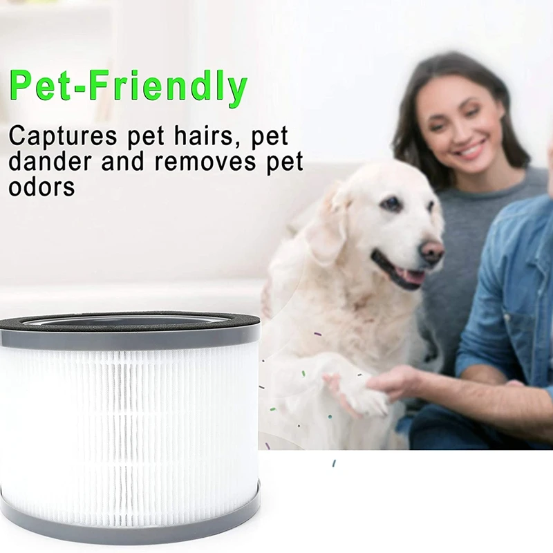 HOT-2 Pcs Air Purifier Replacement Filter For Levoit Vista 200 3 In 1 Efficiency Activated Carbon HEPA |